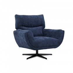 Kylie Swivel Accent Chair Navy
